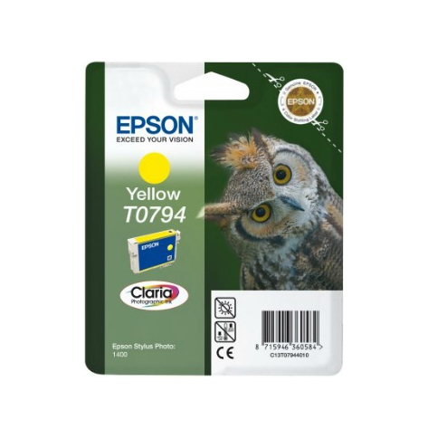 Tusz Epson T0794 yellow | Stylus Photo 1400