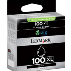 Tusz Lexmark No 100XL black | zwrotny | 510str | seria S/ Pro206/ Pro70