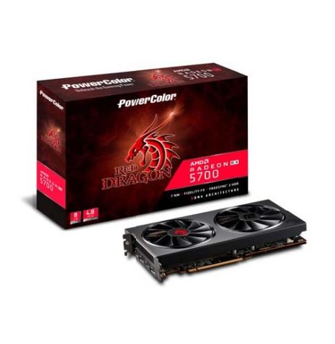 Karta graficzna PowerColor RX 5700 Red Dragon 8GB GDDR6 HDMI 3xDP