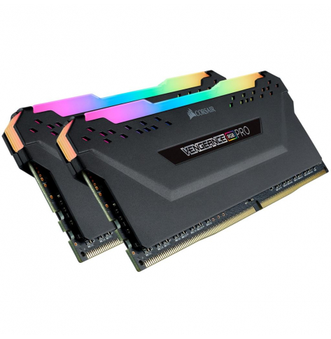 Pamięć Corsair VENGEANCE RGB PRO 16GB 2x8GB DDR4 DRAM 3600MHz C18 Black