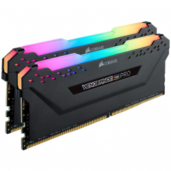 Pamięć Corsair VENGEANCE RGB PRO 16GB 2x8GB DDR4 DRAM 3600MHz C18 Black