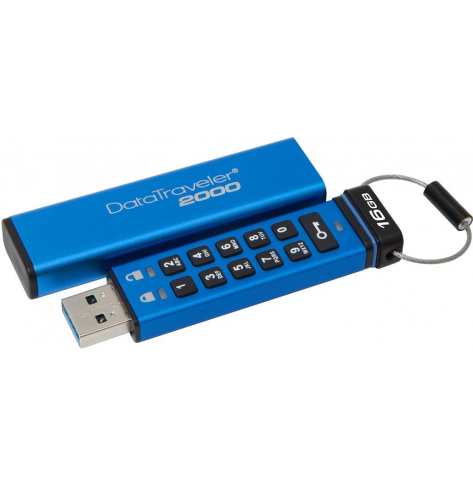 Pamięć USB Kingston pamięć USB 16GB DataTraveler 2000 AES Encryption USB 3.0