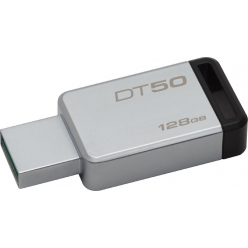 Pamięć USB Kingston 128GB USB 3.0 DataTraveler 50 Metal/Black