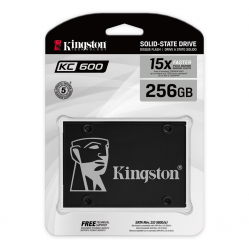 Dysk SSD Kingston KC600 256GB SATA3 2.5 550MB/s zapis 500MB/s