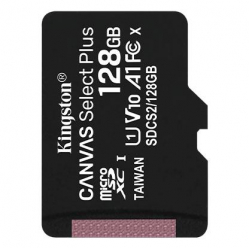 Karta pamięci Kingston 128GB micro SDXC Canvas Select Plus 100R A1 C10  w/o ADP