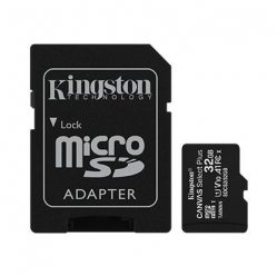 Karta pamięci Kingston 32GB micSDHC Canvas Select Plus 100R A1 C10 Card + ADP