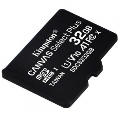 Karta pamięci Kingston 32GB micSDHC Canvas Select Plus 100R A1 C10 Single Pack w/o ADP