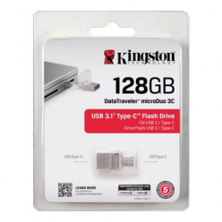 Pamięć USB Kingston USB 128GB DT microDuo 3C USB 3.0/3.1   Type-C flash drive