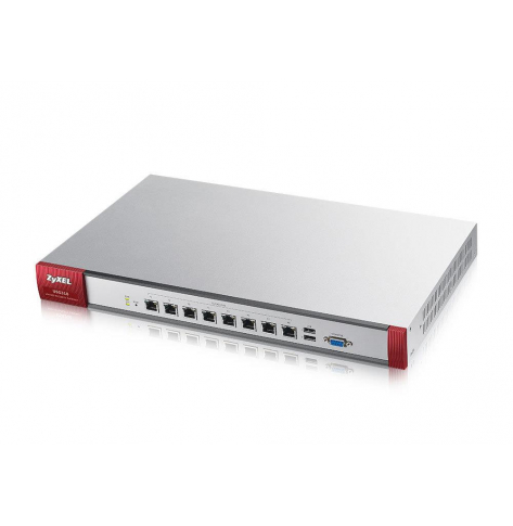 Firewall Zyxel ZyWALL 310 VPN, 200x VPN (IPSec/L2TP), 50 SSL, 8x 1Gbps Ports